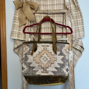 Muted Aztec Myra Bag Tote